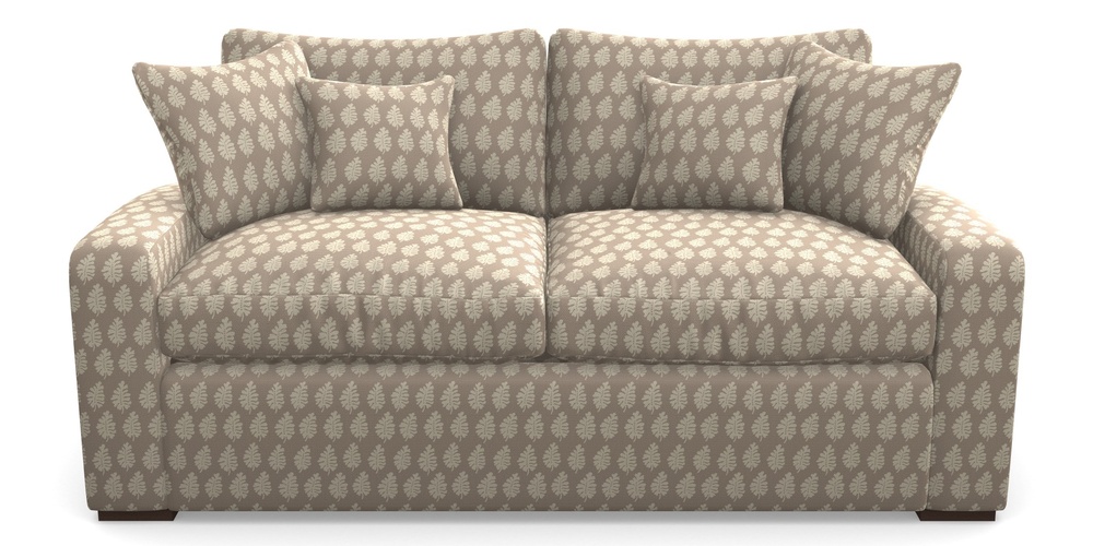 Product photograph of Stockbridge Sofa Bed 3 Seater Sofa Bed In Cloth 21 - Oak Leaf - Beech from Sofas and Stuff Limited