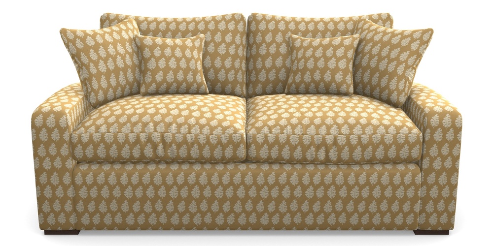 Product photograph of Stockbridge Sofa Bed 3 Seater Sofa Bed In Cloth 21 - Oak Leaf - Quince from Sofas and Stuff Limited