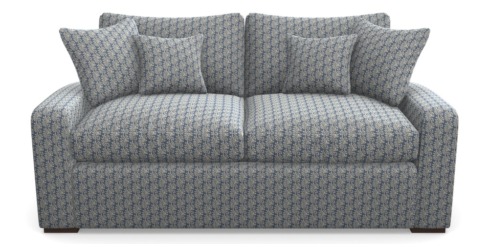 Product photograph of Stockbridge Sofa Bed 3 Seater Sofa Bed In Cloth 21 - Spring Twig - Bilberry from Sofas and Stuff Limited