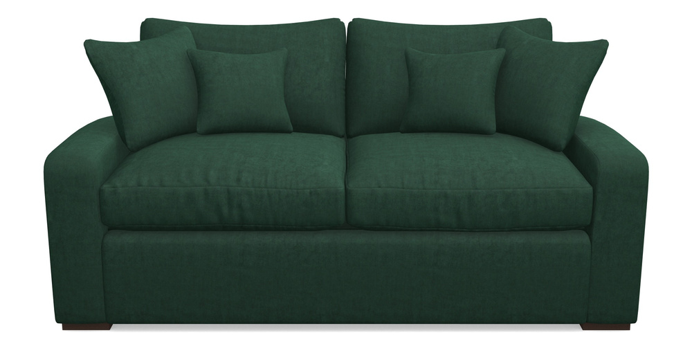 Product photograph of Stockbridge Sofa Bed 3 Seater Sofa Bed In Clever Tough And Eco Velvet - Pine from Sofas and Stuff Limited