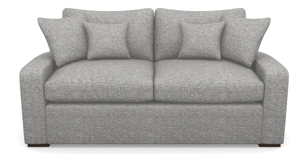 Product photograph of Stockbridge Sofa Bed 3 Seater Sofa Bed In Dundee Herringbone - Marble from Sofas and Stuff Limited