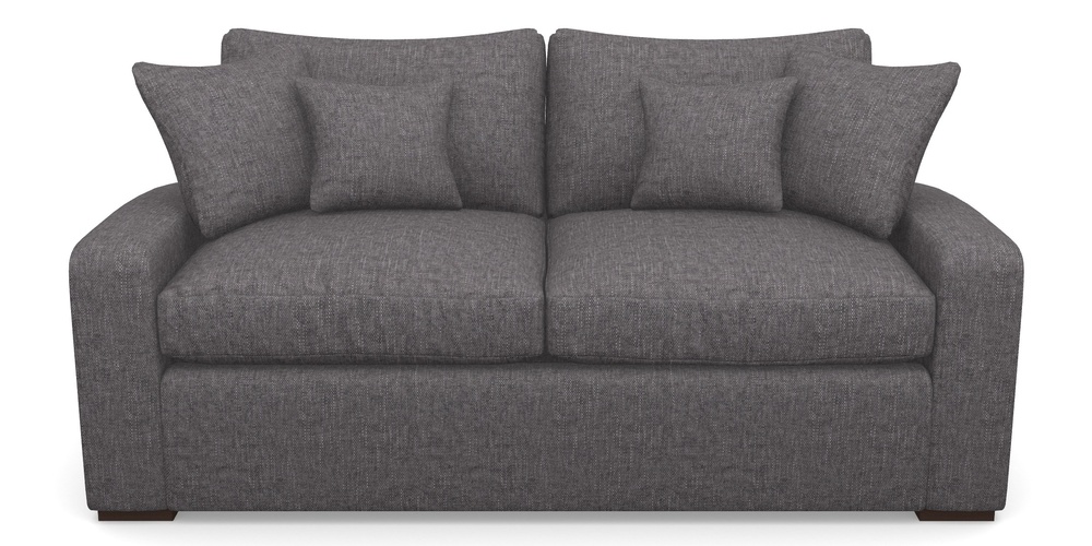 Product photograph of Stockbridge Sofa Bed 3 Seater Sofa Bed In Easy Clean Plain - Ash from Sofas and Stuff Limited