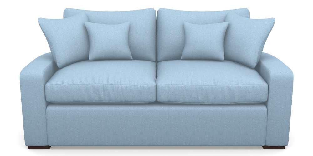 Product photograph of Stockbridge Sofa Bed 3 Seater Sofa Bed In Eco Washable Cotton - Sky from Sofas and Stuff Limited