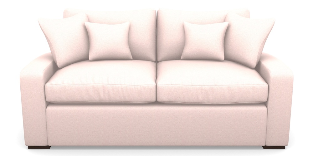 Product photograph of Stockbridge Sofa Bed 3 Seater Sofa Bed In Eco Washable Cotton - Sugar from Sofas and Stuff Limited