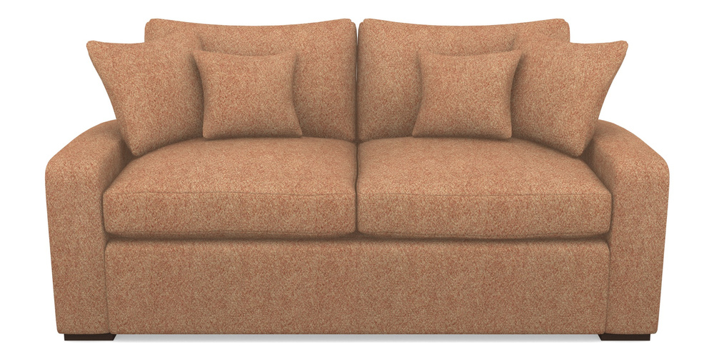 Product photograph of Stockbridge Sofa Bed 3 Seater Sofa Bed In Cloth 22 Weaves - Grand Teton - Amber from Sofas and Stuff Limited