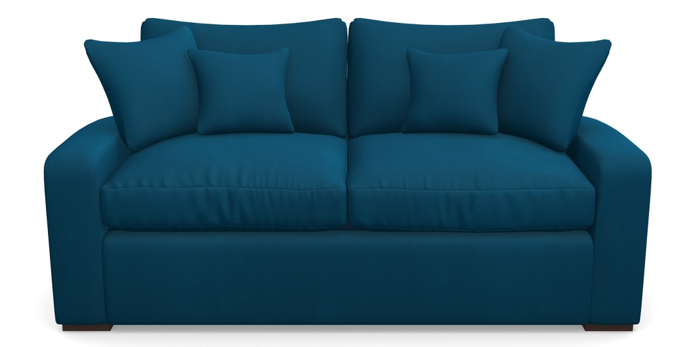 Product photograph of Stockbridge Sofa Bed 3 Seater Sofa Bed In House Clever Velvet - Ocean from Sofas and Stuff Limited