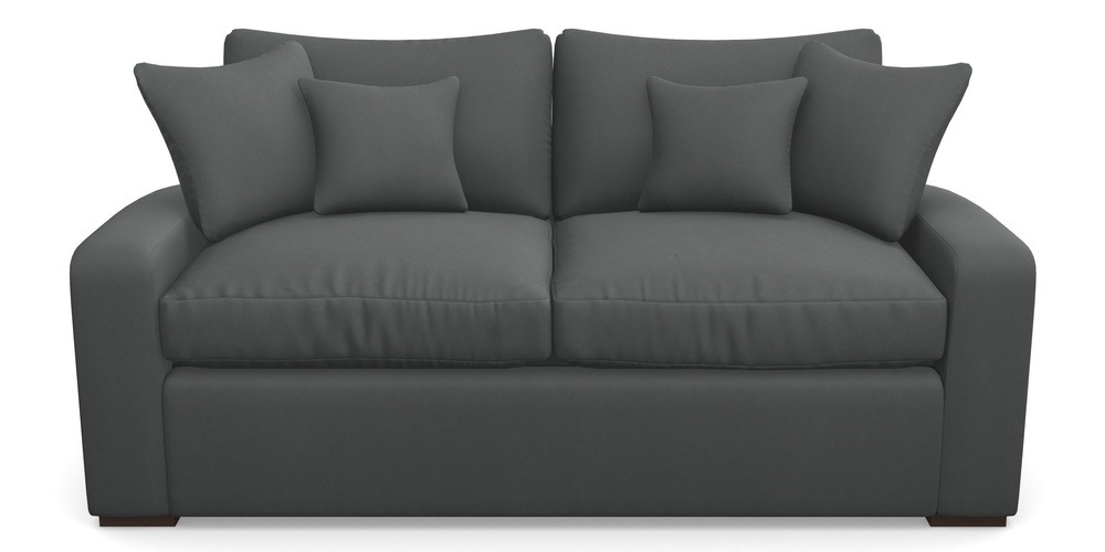 Product photograph of Stockbridge Sofa Bed 3 Seater Sofa Bed In House Clever Velvet - Slate from Sofas and Stuff Limited