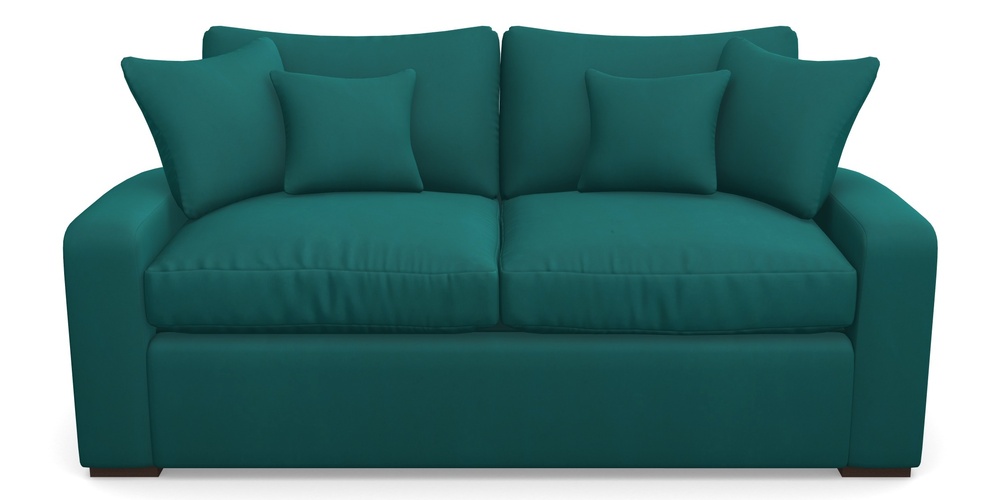 Product photograph of Stockbridge Sofa Bed 3 Seater Sofa Bed In House Clever Velvet - Teal from Sofas and Stuff Limited