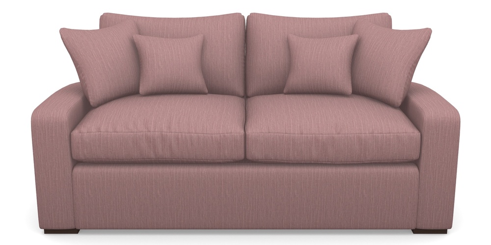 Product photograph of Stockbridge Sofa Bed 3 Seater Sofa Bed In Herringbone - Thistle from Sofas and Stuff Limited