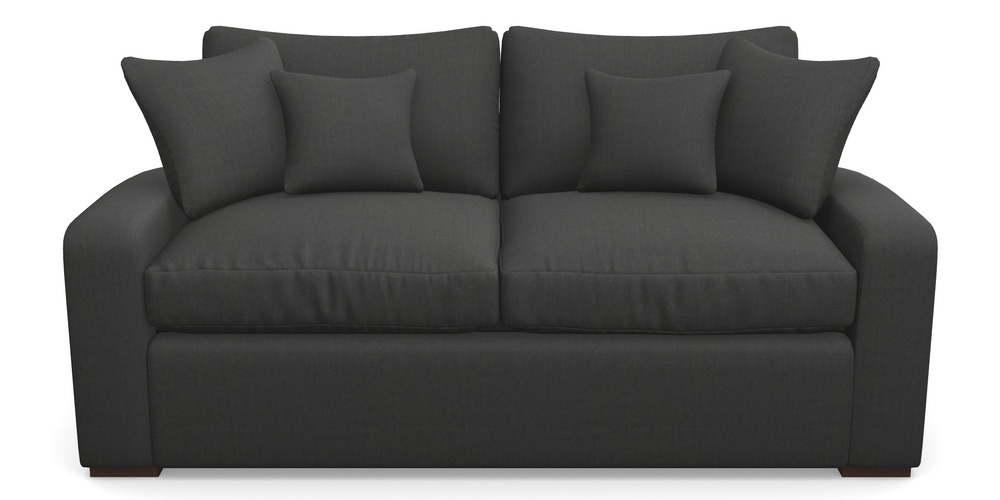 Product photograph of Stockbridge Sofa Bed 3 Seater Sofa Bed In House Velvet - Charcoal from Sofas and Stuff Limited
