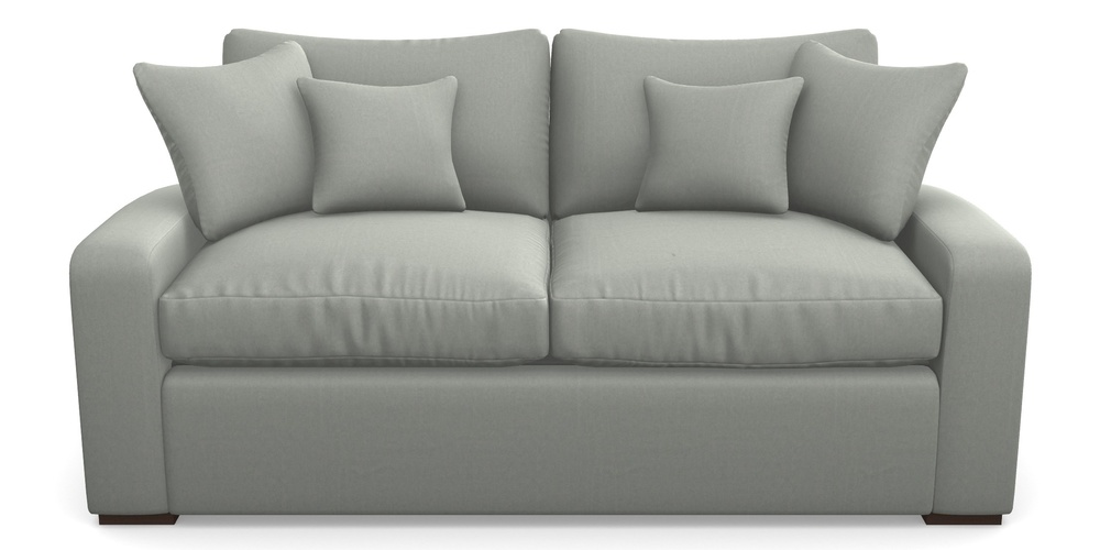 Product photograph of Stockbridge Sofa Bed 3 Seater Sofa Bed In House Velvet - Elephant from Sofas and Stuff Limited