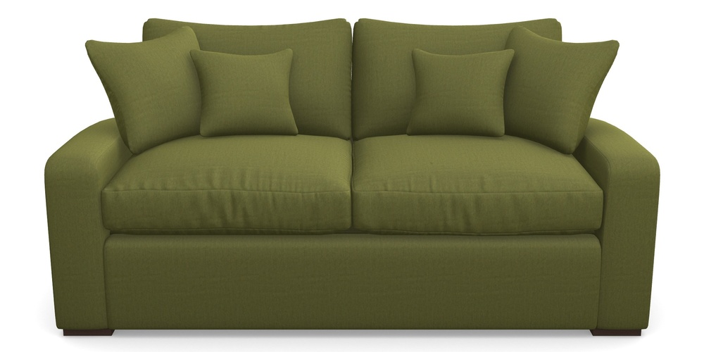 Product photograph of Stockbridge Sofa Bed 3 Seater Sofa Bed In House Velvet - Olive from Sofas and Stuff Limited