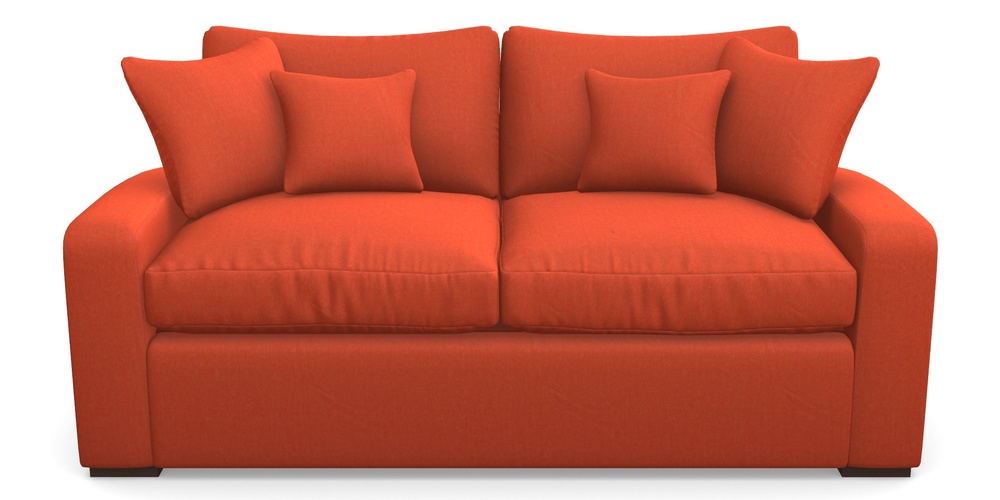 Product photograph of Stockbridge Sofa Bed 3 Seater Sofa Bed In House Velvet - Terracotta from Sofas and Stuff Limited