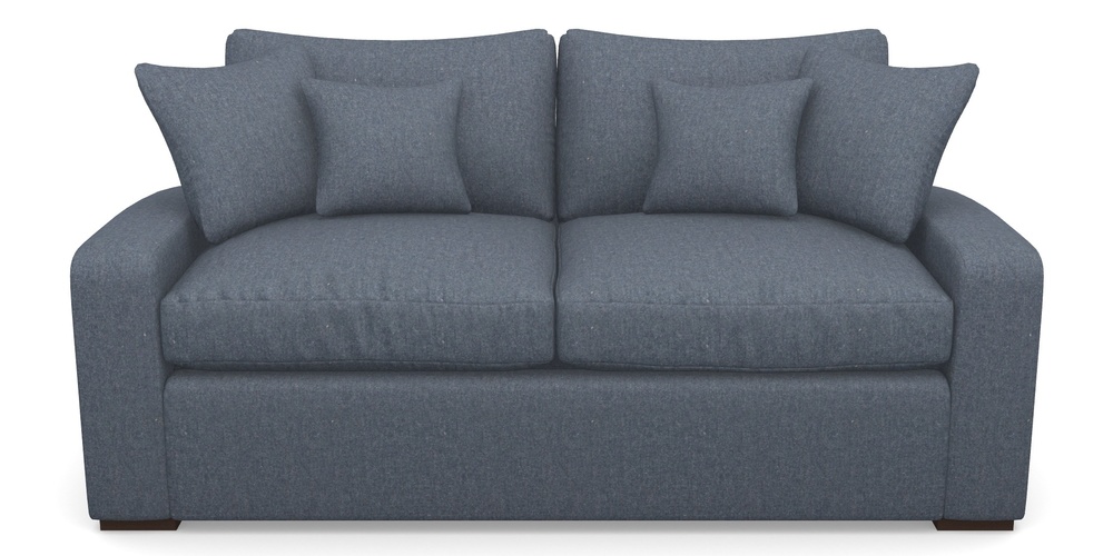 Product photograph of Stockbridge Sofa Bed 3 Seater Sofa Bed In House Wool - Navy from Sofas and Stuff Limited