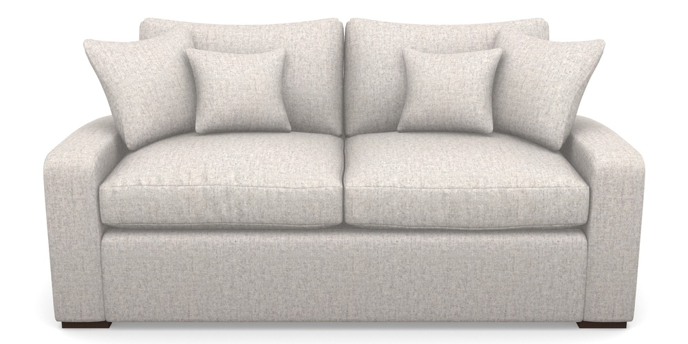 Product photograph of Stockbridge Sofa Bed 3 Seater Sofa Bed In House Wool - Pebble from Sofas and Stuff Limited