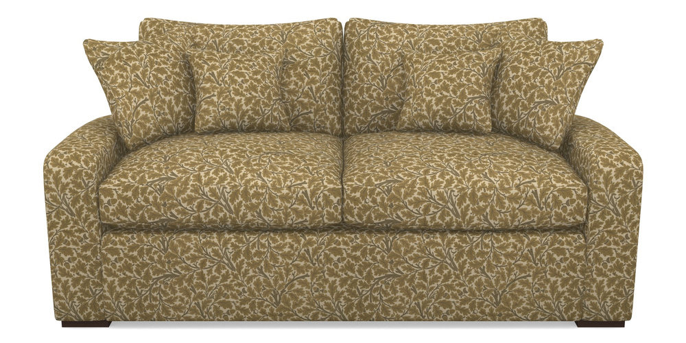 Product photograph of Stockbridge Sofa Bed 3 Seater Sofa Bed In V A Drawn From Nature Collection - Oak Tree - Gold from Sofas and Stuff Limited