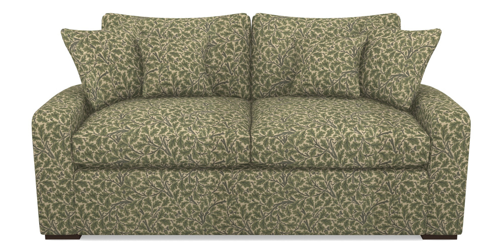Product photograph of Stockbridge Sofa Bed 3 Seater Sofa Bed In V A Drawn From Nature Collection - Oak Tree - Light Green from Sofas and Stuff Limited