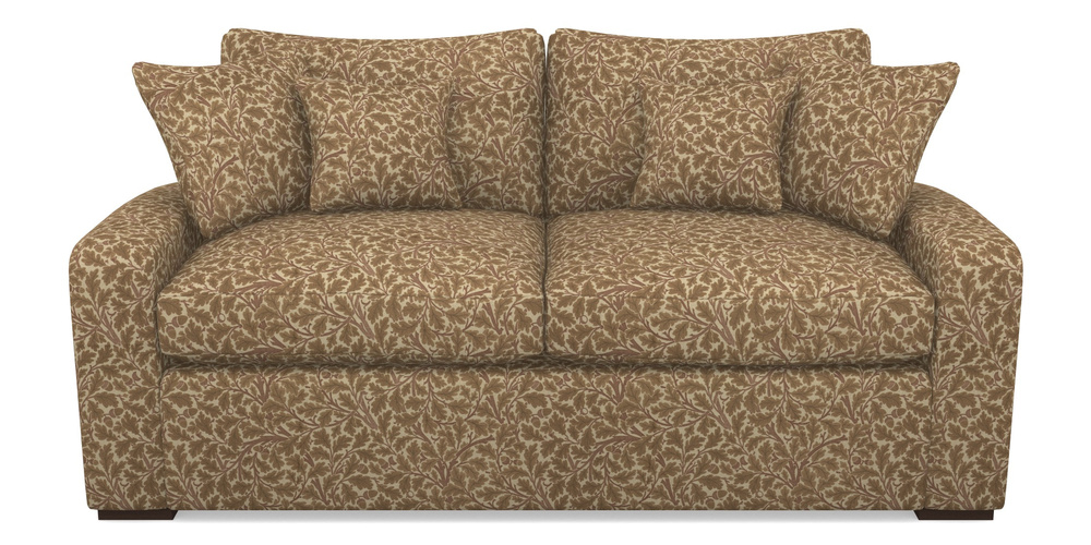 Product photograph of Stockbridge Sofa Bed 3 Seater Sofa Bed In V A Drawn From Nature Collection - Oak Tree - Terracotta from Sofas and Stuff Limited