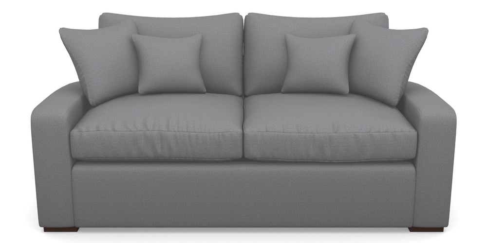 Product photograph of Stockbridge Sofa Bed 3 Seater Sofa Bed In Plain Linen Cotton - Thor from Sofas and Stuff Limited