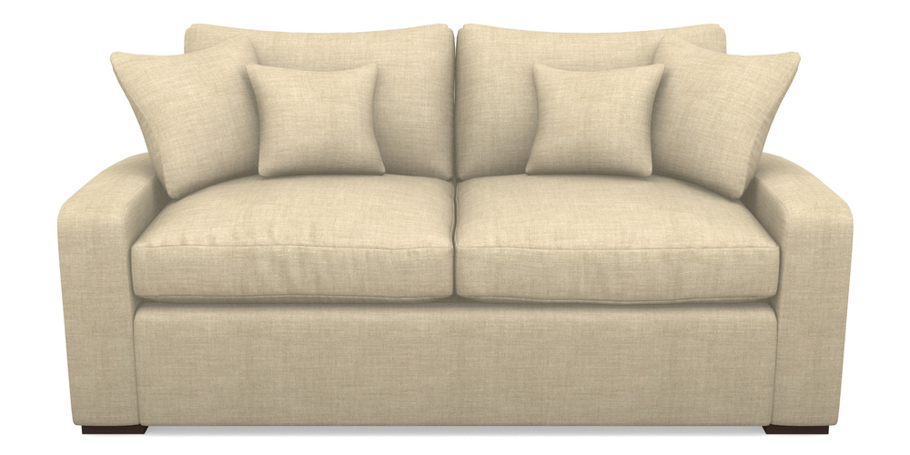 Product photograph of Stockbridge Sofa Bed 3 Seater Sofa Bed In Posh Linen - Oatmeal from Sofas and Stuff Limited