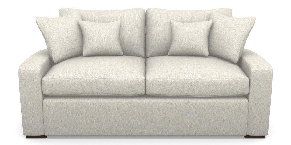 Product photograph of Stockbridge Sofa Bed 3 Seater Sofa Bed In Smart Herringbone - Natural from Sofas and Stuff Limited