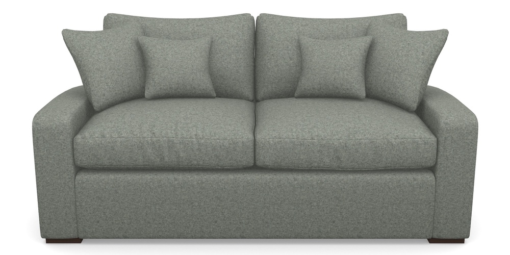 Product photograph of Stockbridge Sofa Bed 3 Seater Sofa Bed In Soft Wool - Wolf from Sofas and Stuff Limited