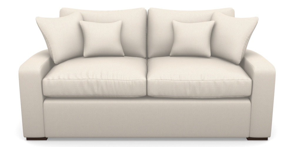 Product photograph of Stockbridge Sofa Bed 3 Seater Sofa Bed In Two Tone Plain - Calico from Sofas and Stuff Limited