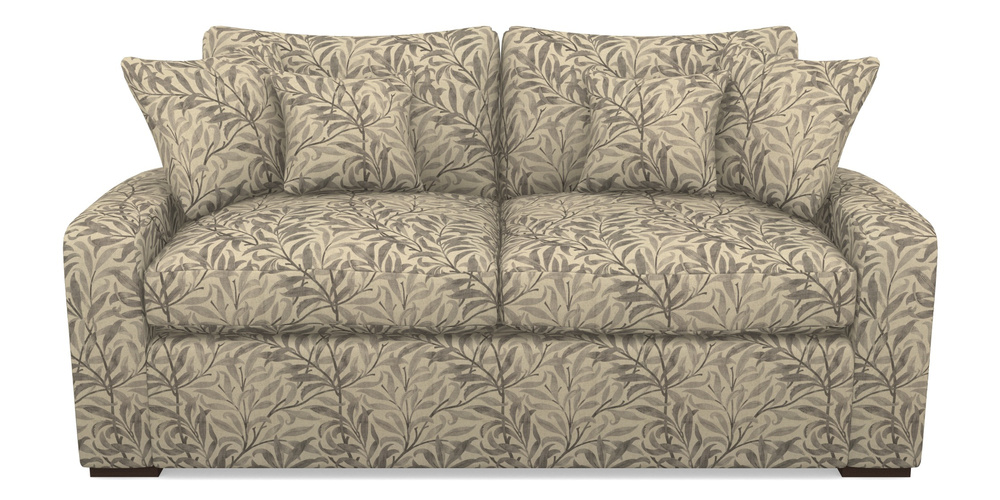Product photograph of Stockbridge Sofa Bed 3 Seater Sofa Bed In V A Drawn From Nature - Willow Bough Large - Grey from Sofas and Stuff Limited
