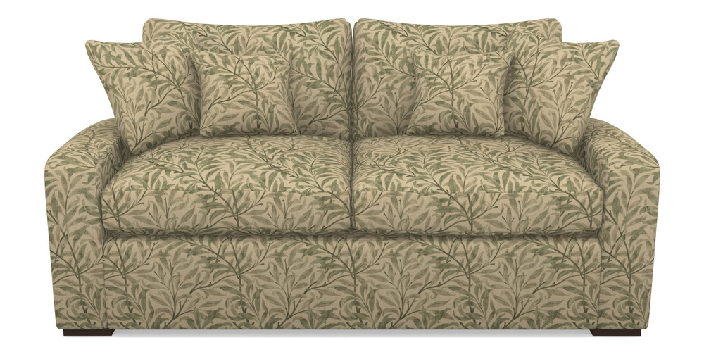 Product photograph of Stockbridge Sofa Bed 3 Seater Sofa Bed In V A Drawn From Nature - Willow Bough Large - Light Green from Sofas and Stuff Limited
