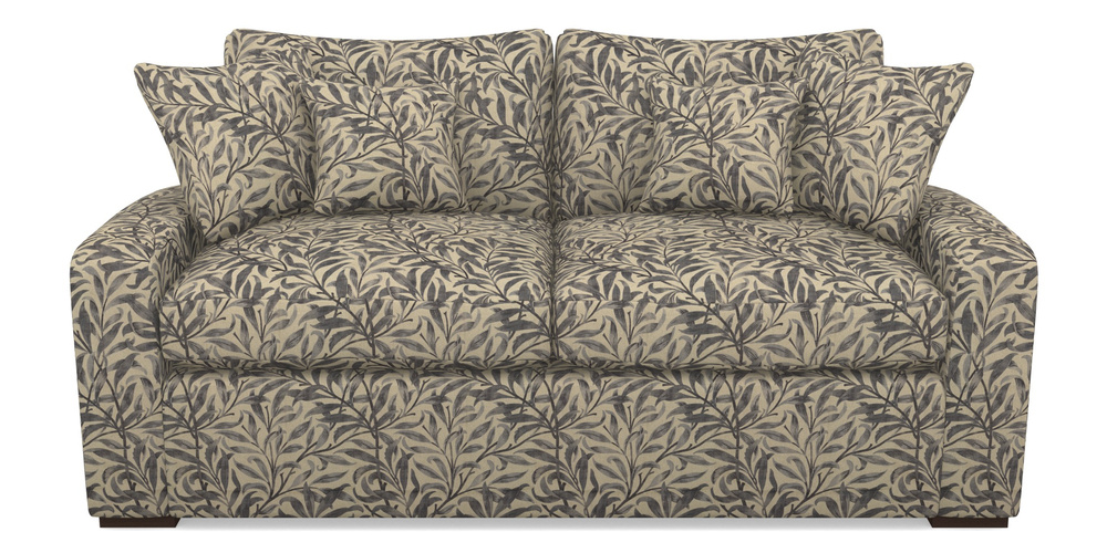 Product photograph of Stockbridge Sofa Bed 3 Seater Sofa Bed In V A Drawn From Nature - Willow Bough Large - Navy from Sofas and Stuff Limited