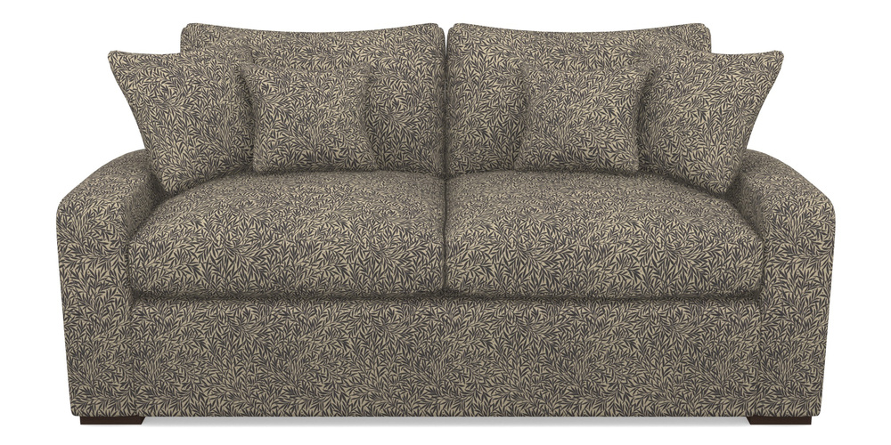 Product photograph of Stockbridge Sofa Bed 3 Seater Sofa Bed In V A Drawn From Nature Collection - Willow - Navy from Sofas and Stuff Limited