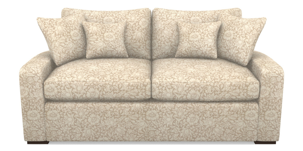 Product photograph of Stockbridge Sofa Bed 3 Seater Sofa Bed In William Morris Collection - Mallow - Linen from Sofas and Stuff Limited