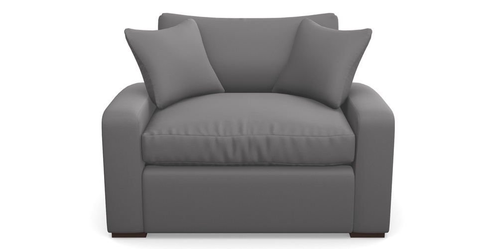Product photograph of Stockbridge Sofa Bed Snuggler Sofa Bed In Clever Glossy Velvet - Shadow from Sofas and Stuff Limited