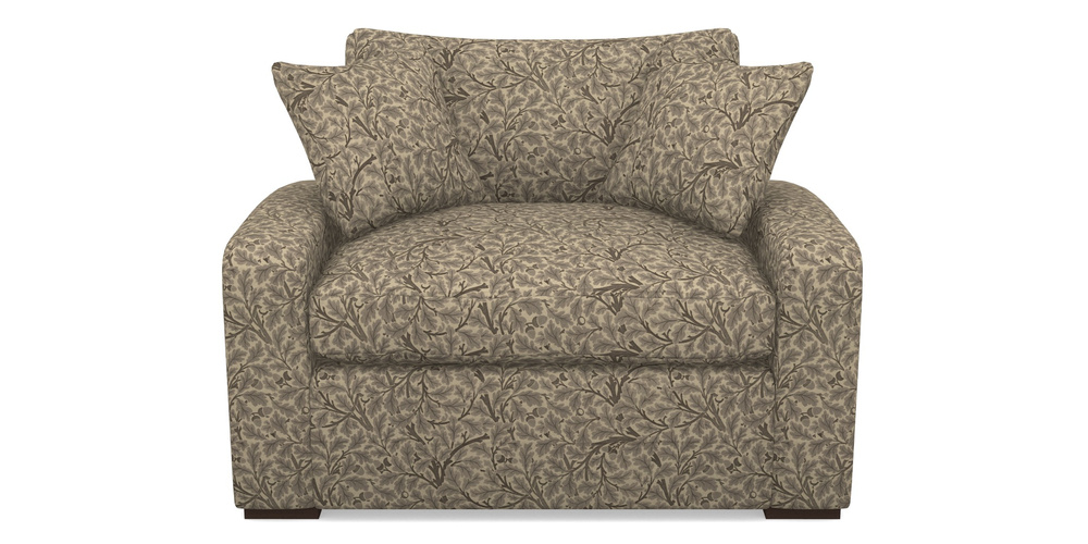 Product photograph of Stockbridge Sofa Bed Snuggler Sofa Bed In V A Drawn From Nature Collection - Oak Tree - Brown from Sofas and Stuff Limited