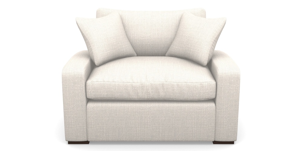 Product photograph of Stockbridge Sofa Bed Snuggler Sofa Bed In Tough As Houses - Pebble from Sofas and Stuff Limited