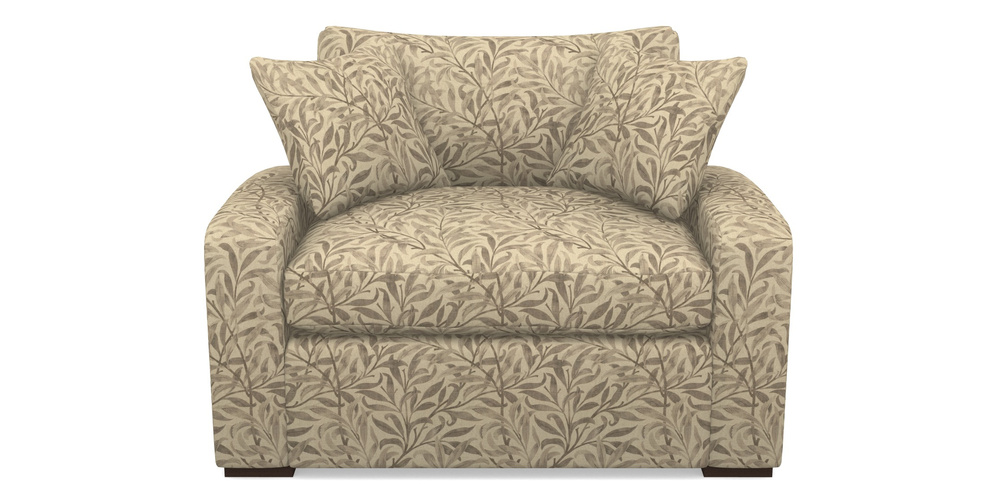 Product photograph of Stockbridge Sofa Bed Snuggler Sofa Bed In V A Drawn From Nature - Willow Bough Large - Natural from Sofas and Stuff Limited