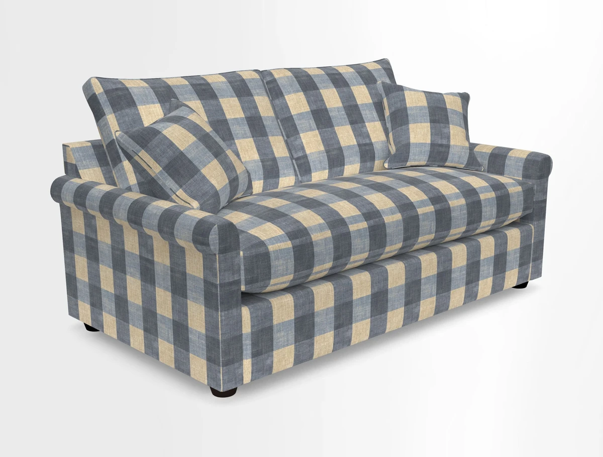 Sketch 3 seater sofa in Cotolino