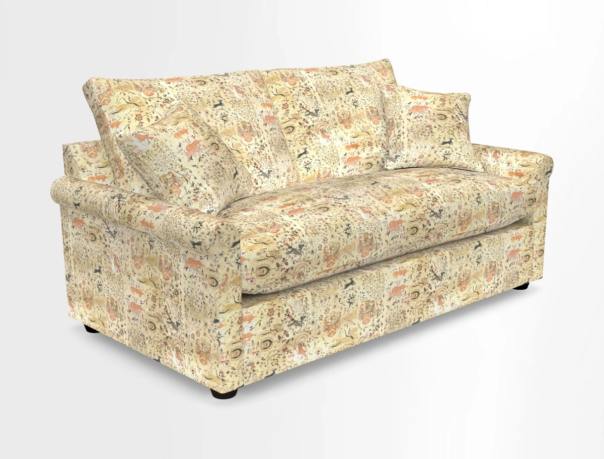 Sketch 3 seater sofa in Cotolino