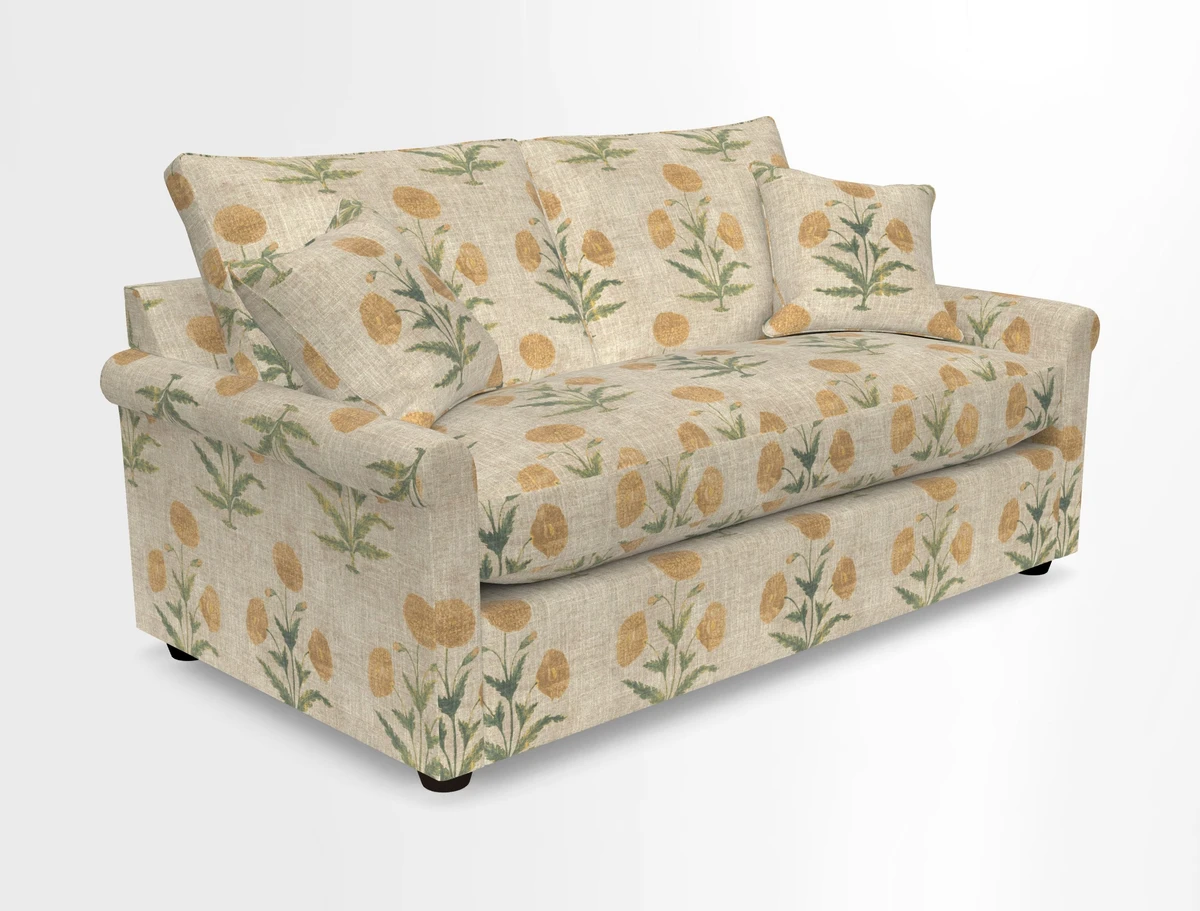 Sketch 3 seater sofa in Cotolino