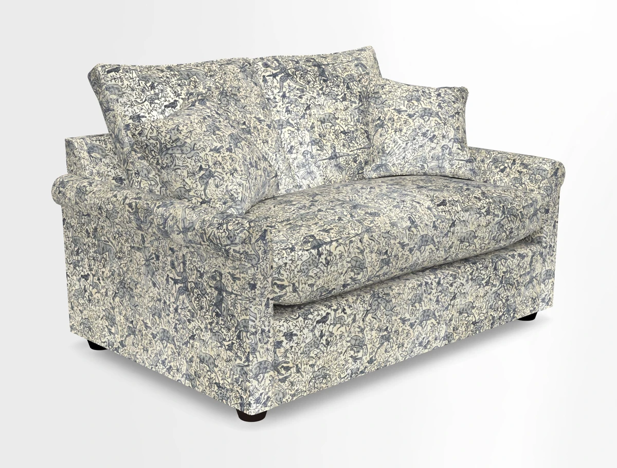 Sketch 3 seater sofa in Cotolino