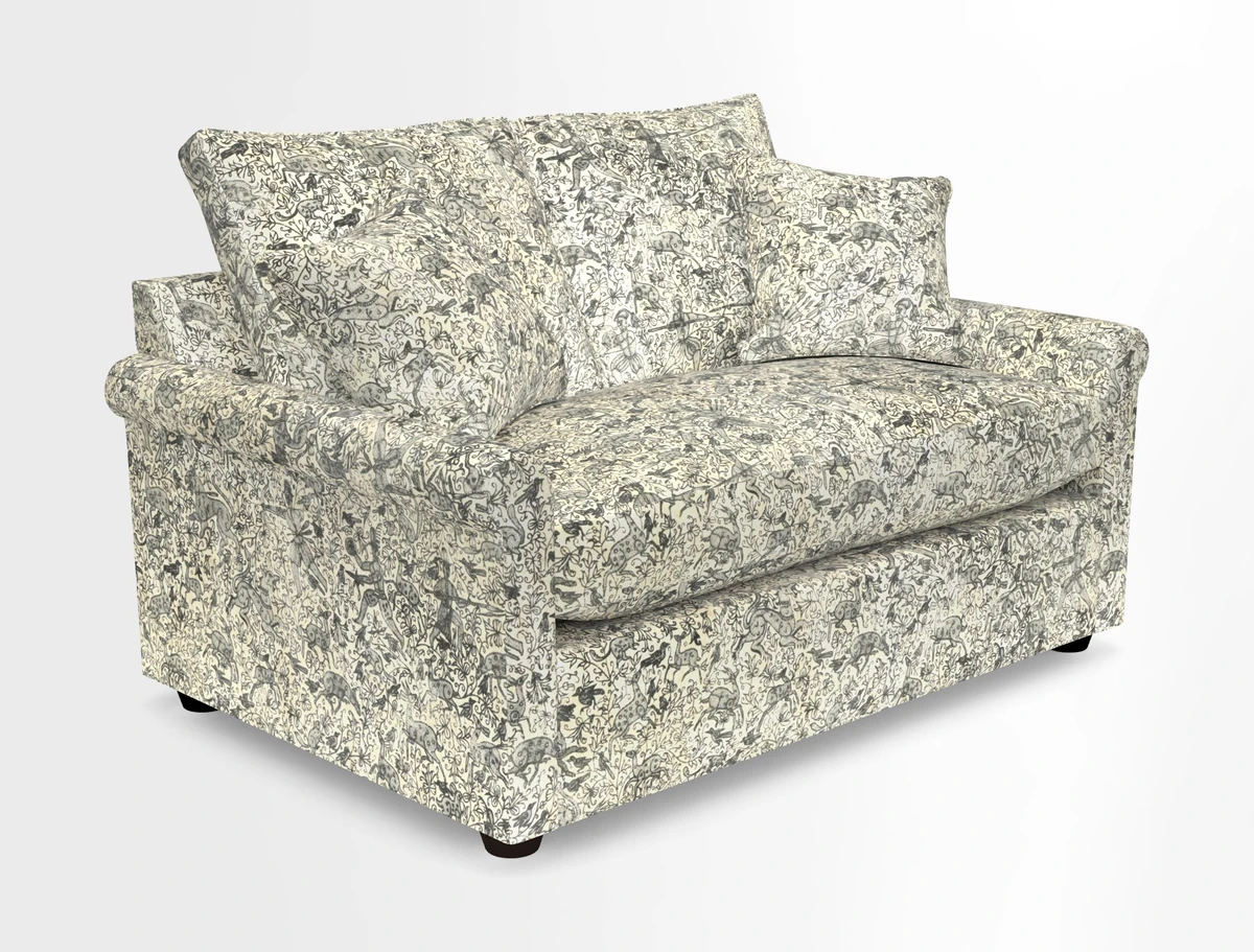 Sketch 3 seater sofa in Cotolino