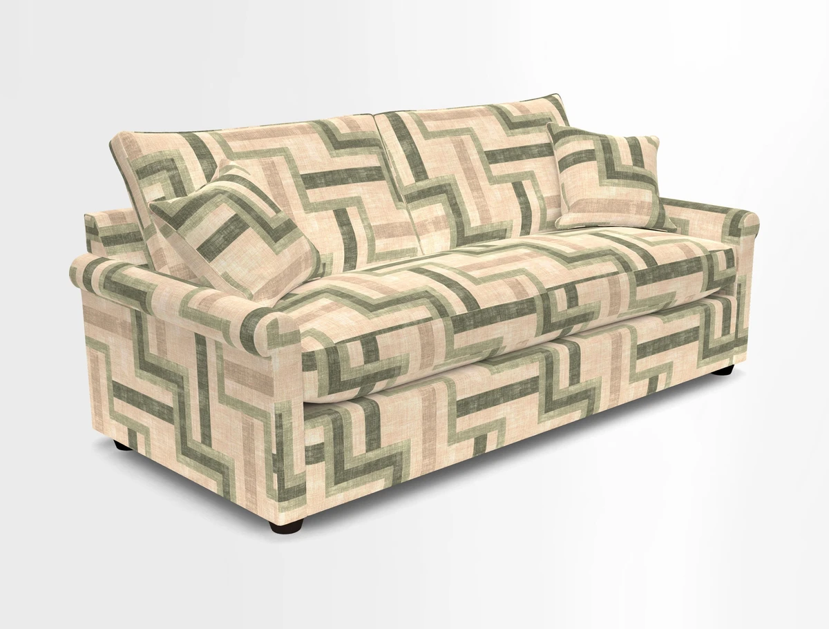 Sketch 3 seater sofa in Cotolino