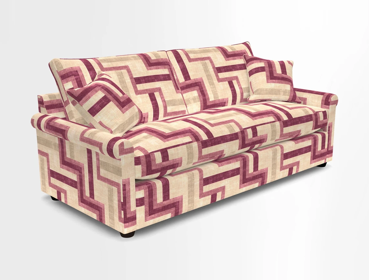 Sketch 3 seater sofa in Cotolino