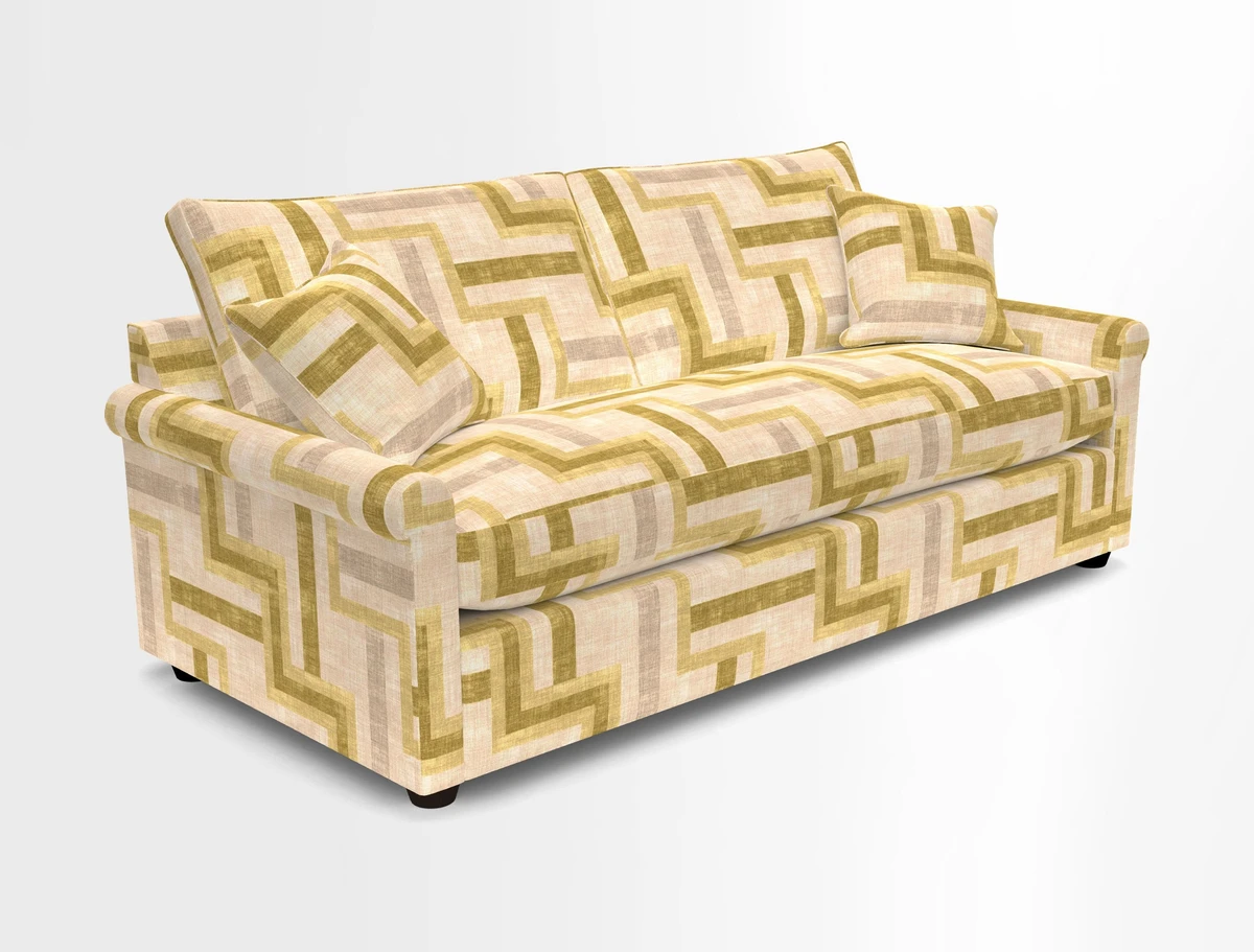 Sketch 3 seater sofa in Cotolino