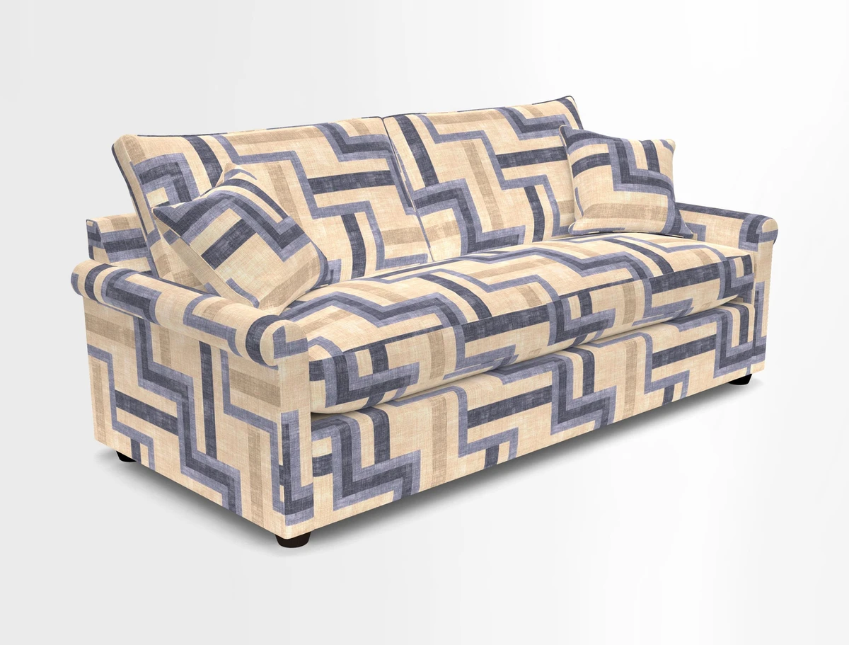 Sketch 3 seater sofa in Cotolino