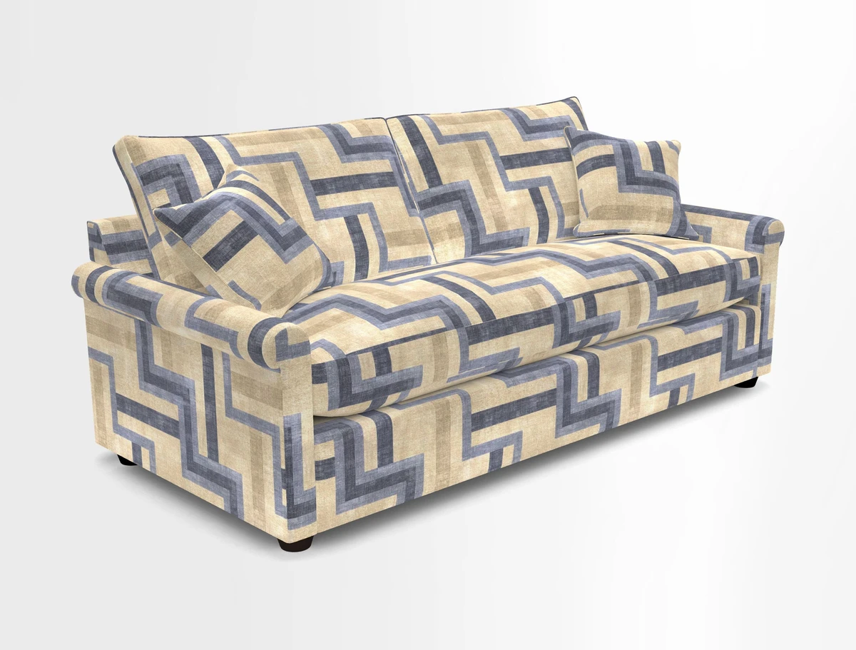 Sketch 3 seater sofa in Cotolino