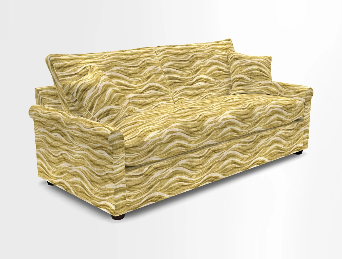 Sketch 3 seater sofa in Cotolino