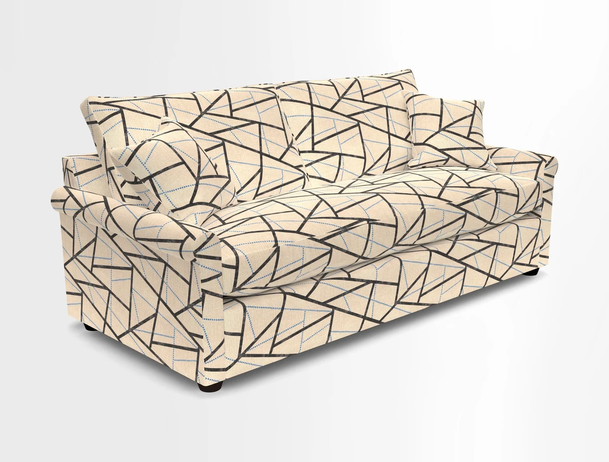 Sketch 3 seater sofa in Cotolino