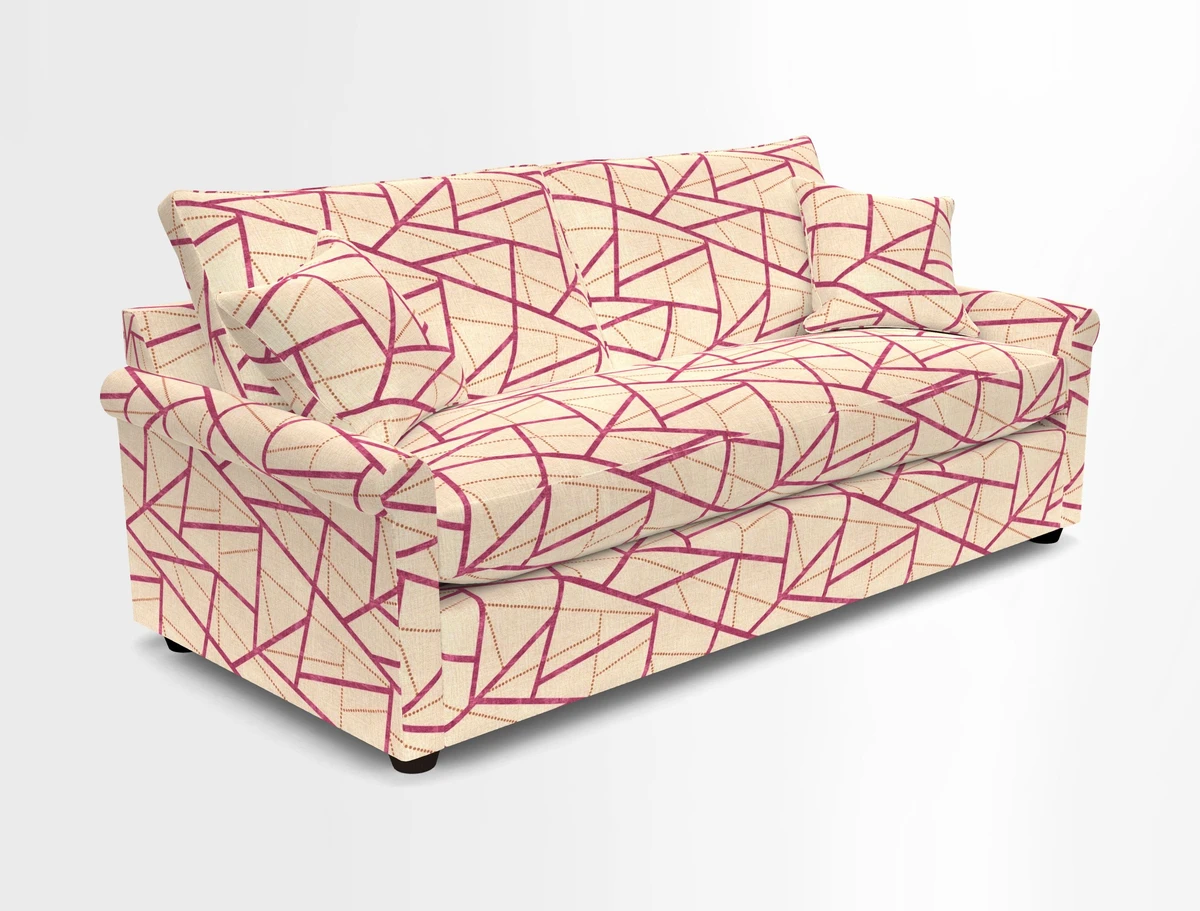 Sketch 3 seater sofa in Cotolino