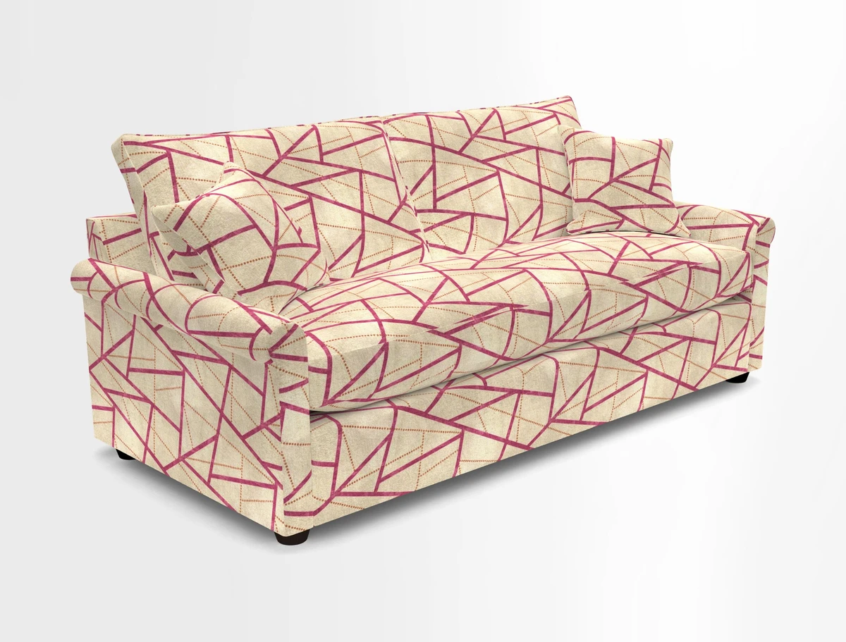 Sketch 3 seater sofa in Cotolino